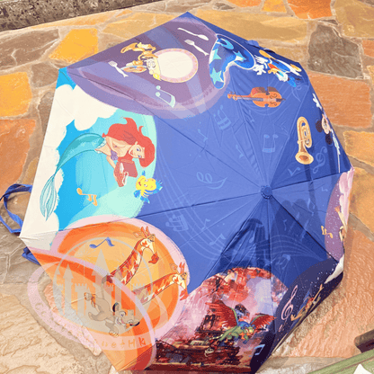 "Pre-Order" HKDL - Angry Donald Duck Sorcerer Folding umbrella with Eco bag, Mickey’s PhilharMagic 2026