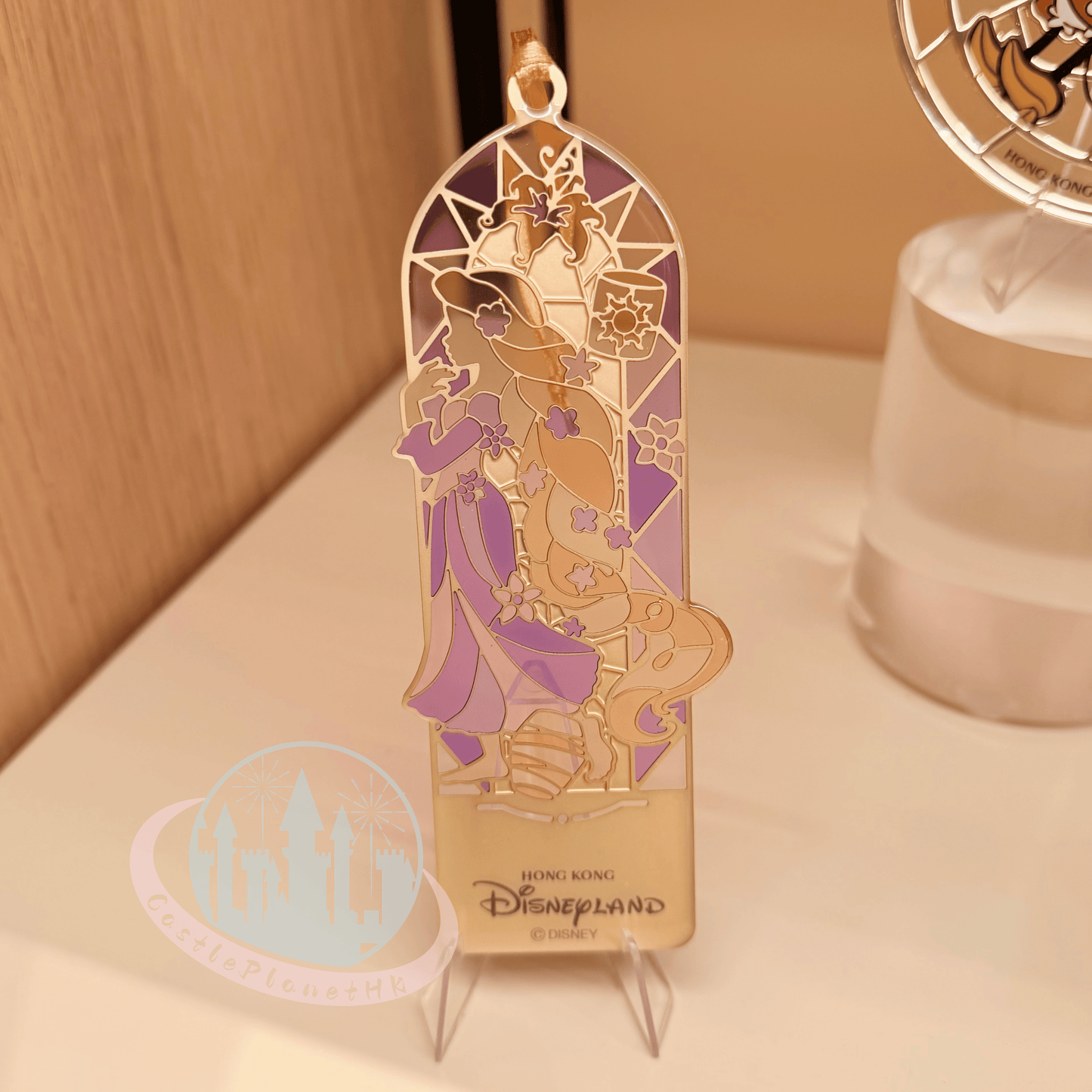 “Pre-order” HKDL - Tangled Rapunzel Stained Glass Bookmark, Arribas Brothers 2026