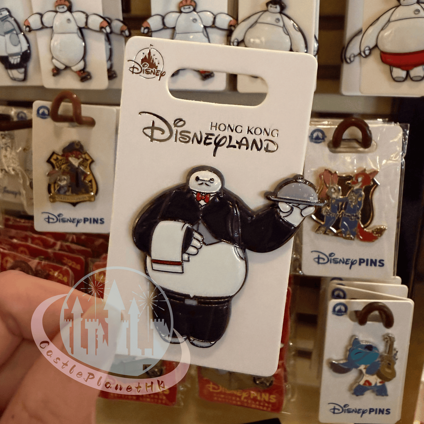 "Pre-Order" HKDL - Waiter Baymax Pin, Big Hero 6