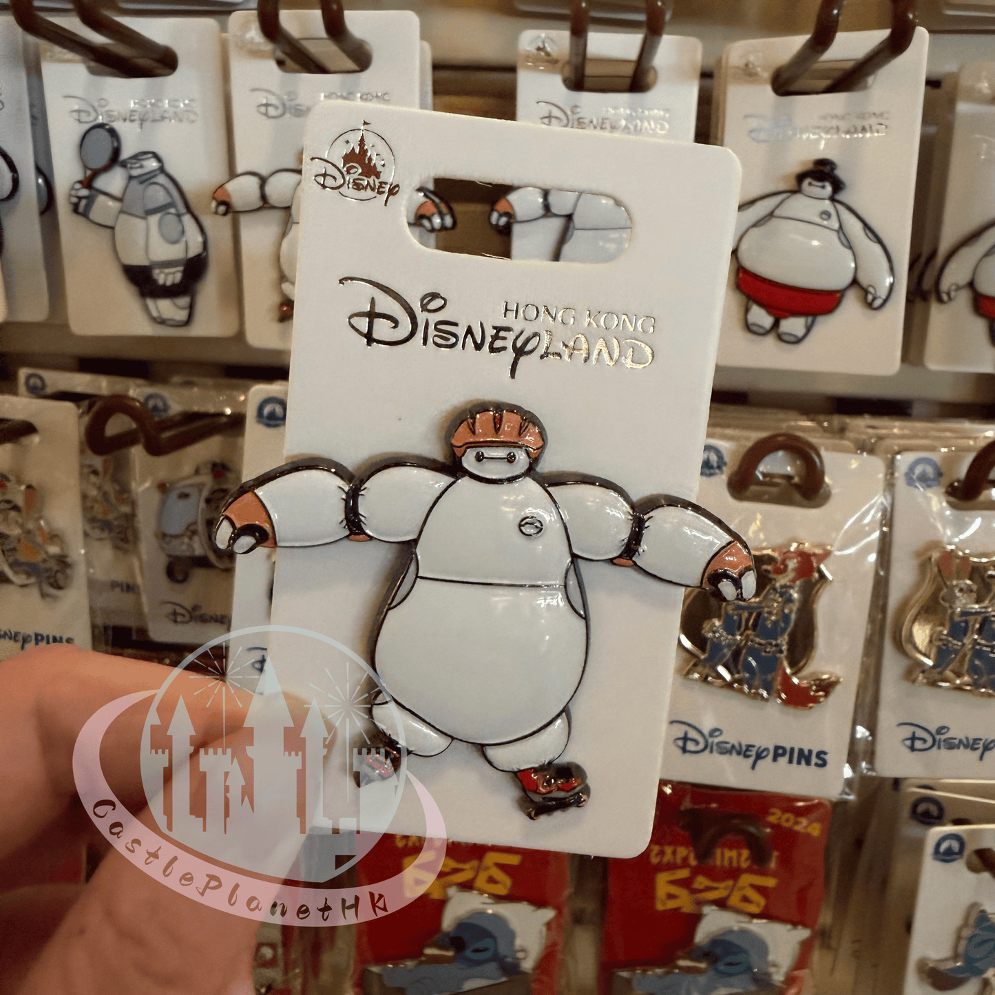 "Pre-Order" HKDL - Skater Baymax Pin, Big Hero 6