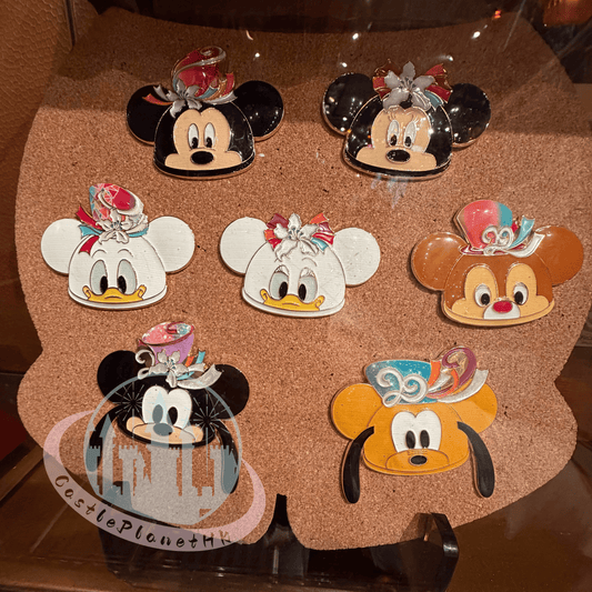 "Pre-Order" HKDL - Goofy SouvenEAR Mini Party Hat Pin, HKDL 20th Anniversary Grand Celebration