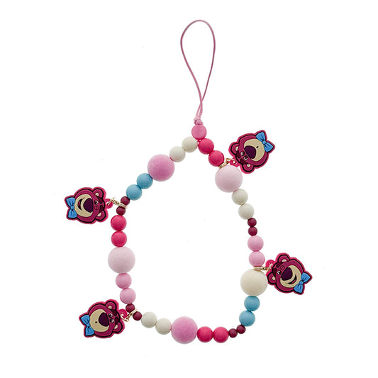 “Pre-order” HKDL - Lotso Phone Strap with Dangles