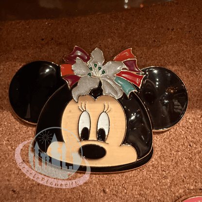 "Pre-Order" HKDL - Minnie SouvenEAR Mini Party Hat Pin, HKDL 20th Anniversary Grand Celebration