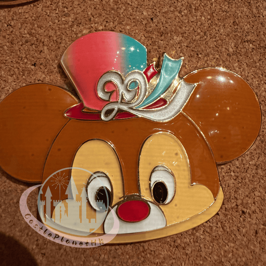"Pre-Order" HKDL - Dale SouvenEAR Mini Party Hat Pin, HKDL 20th Anniversary Grand Celebration