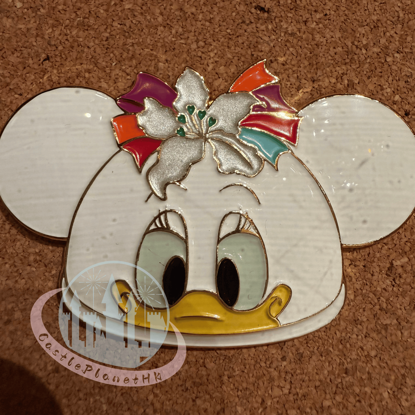 "Pre-Order" HKDL - Daisy SouvenEAR Mini Party Hat Pin, HKDL 20th Anniversary Grand Celebration