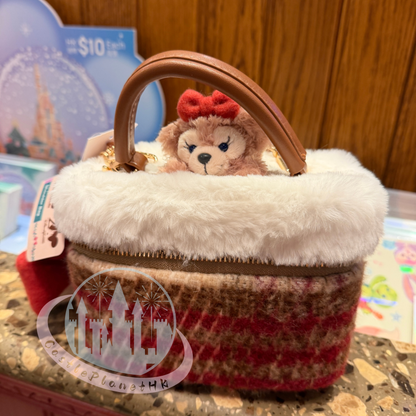 "Pre-Order" HKDL - ShellieMay Mini Vanity Crossbody Bag , Duffy & Friends - Christmas Party 2025