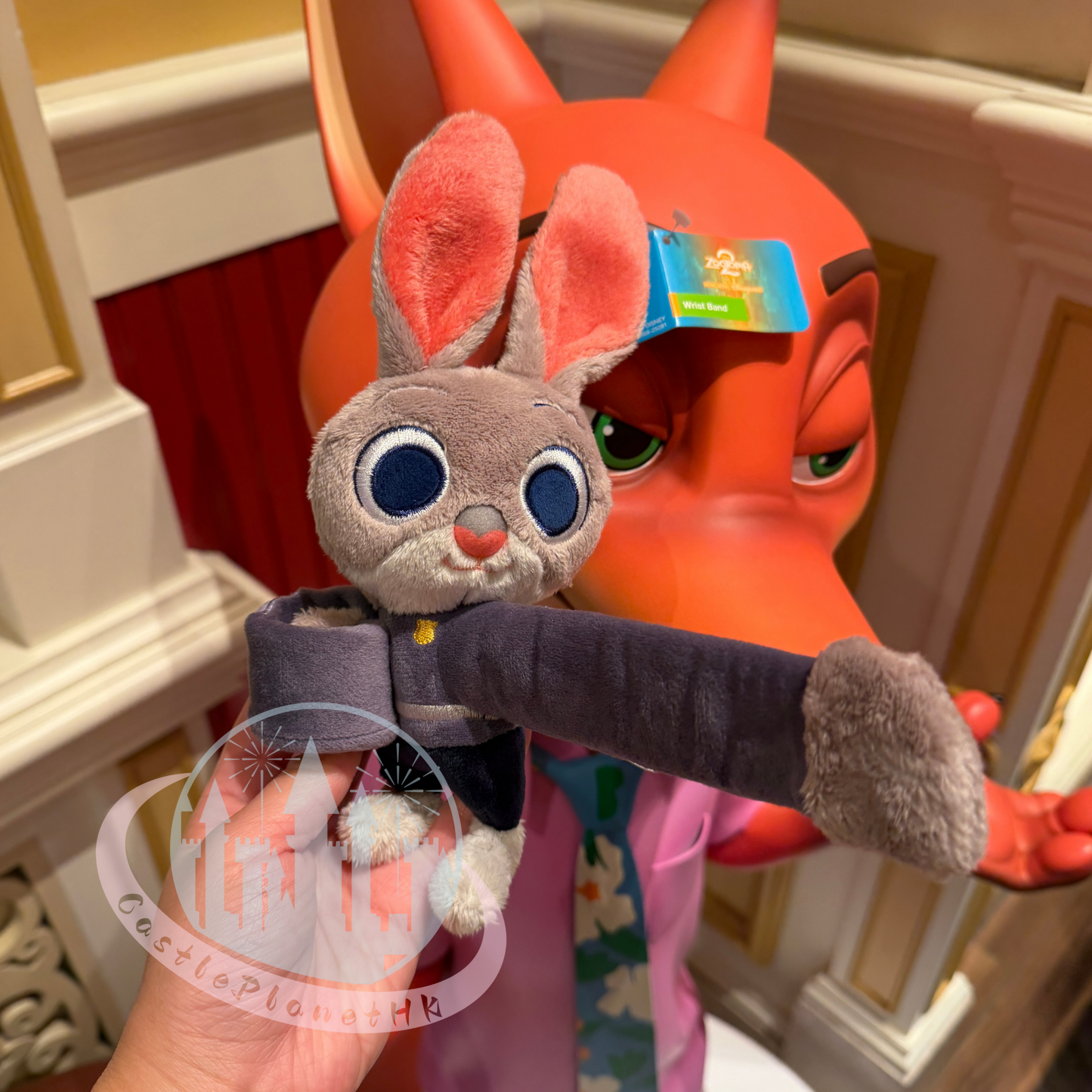 "Pre-Order" HKDL - Judy Hopps Plush Wrist Band, Zootopia 2