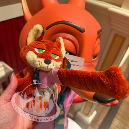 "Pre-Order" HKDL - Nick Wilde Plush Wrist Band, Zootopia 2