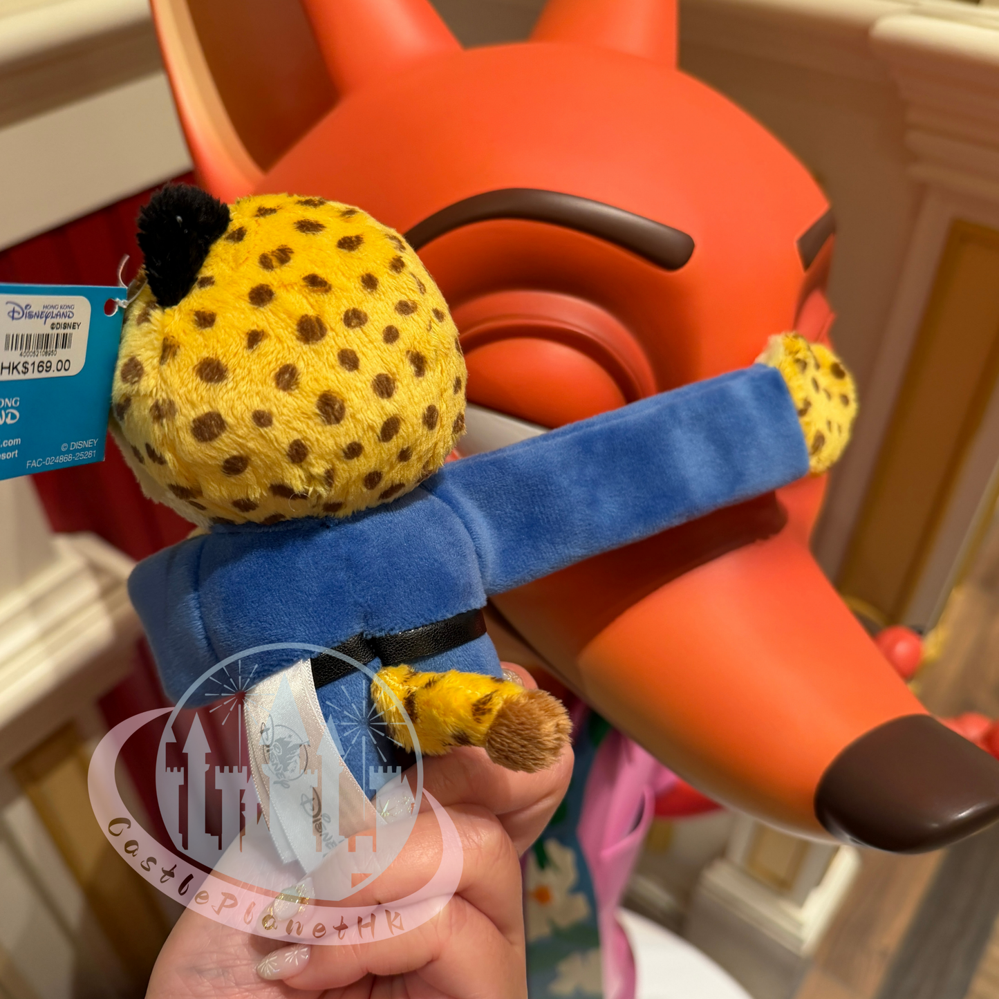 "Pre-Order" HKDL - Officer Benjamin Plush Wrist Band, Zootopia 2