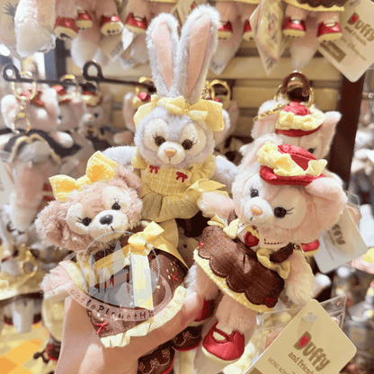 "Pre-Order" HKDL - StellaLou Plush Bag Charm, Duffy and Friends Teatime 2026