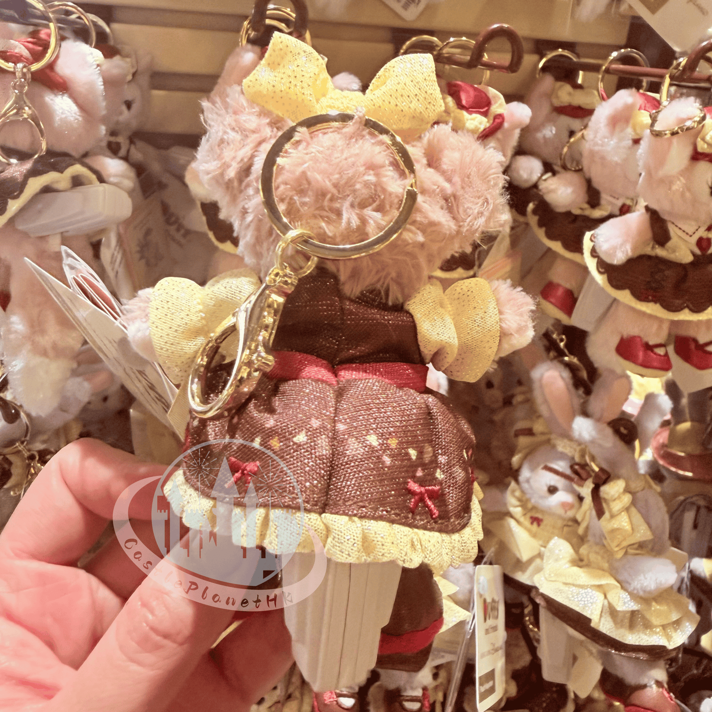 "Pre-Order" HKDL - ShellieMay Plush Bag Charm, Duffy and Friends Teatime 2026