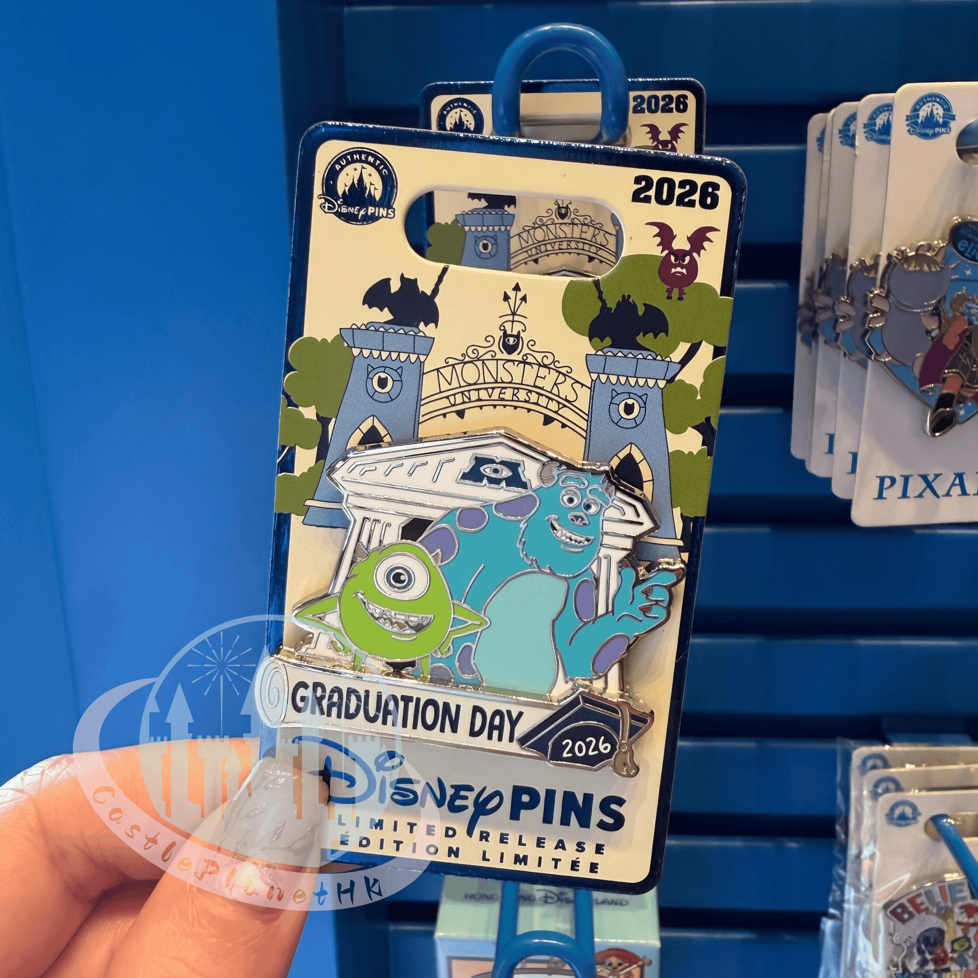 monsters university pins Pre-Order" HKDL