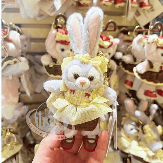 "Pre-Order" HKDL - StellaLou Plush Bag Charm, Duffy and Friends Teatime 2026