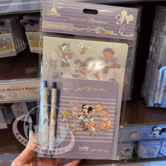 "Pre-Order" HKDL - Stationery set, Duffy and Friends “Springtime Voyage” 2026