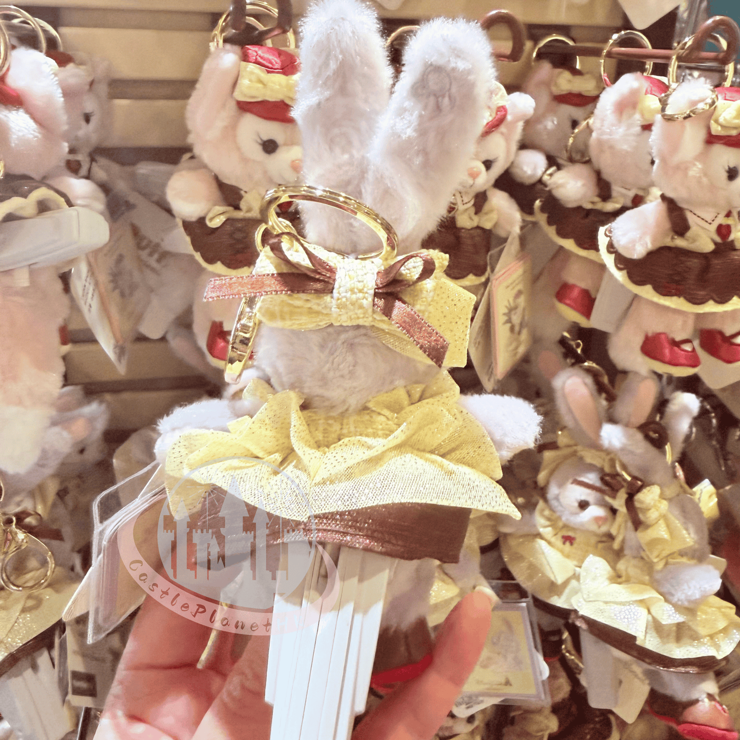"Pre-Order" HKDL - StellaLou Plush Bag Charm, Duffy and Friends Teatime 2026