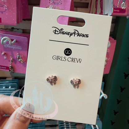 "Pre-Order" HKDL - Minnie Mouse Headband Earrings, Disney x Girls Crew 2026