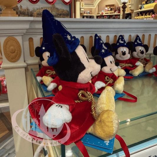 HKDL - Sorcerer Mickey Magnetic Shoulder Pal Plush【Ready Stock】