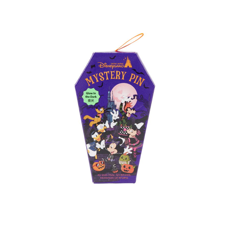 HKDL - Mickey and Friends 2-Piece Mystery Pin Blind Pack, Halloween Spooky Rock Band 2026【Ready Stock】