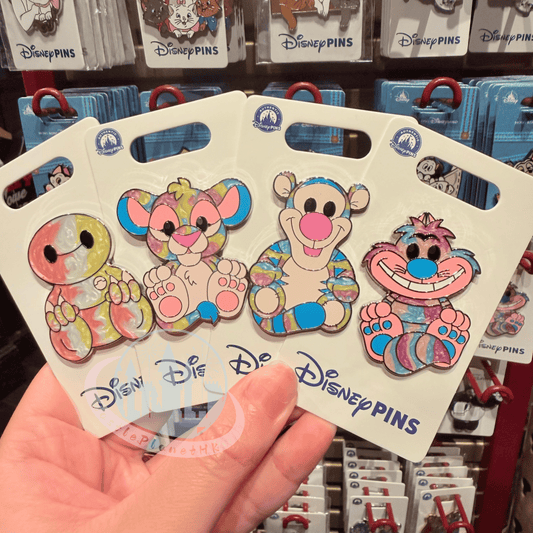 "Pre-Order" HKDL - Tigger Pin, Tie-Dye Rainbow Swirl 2026