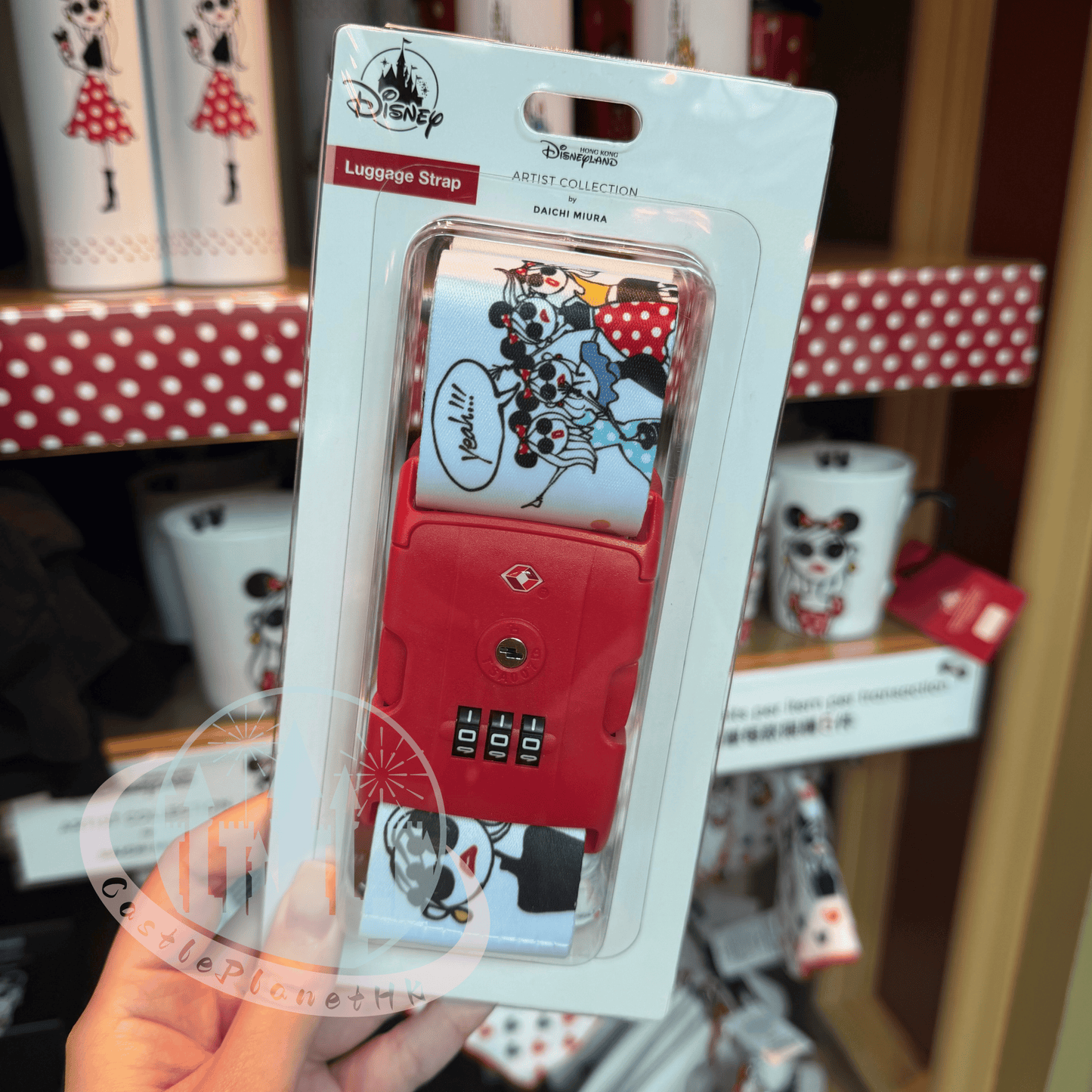 "Pre-Order" HKDL - Luggage Strap Artist Collection by Daichi Miura