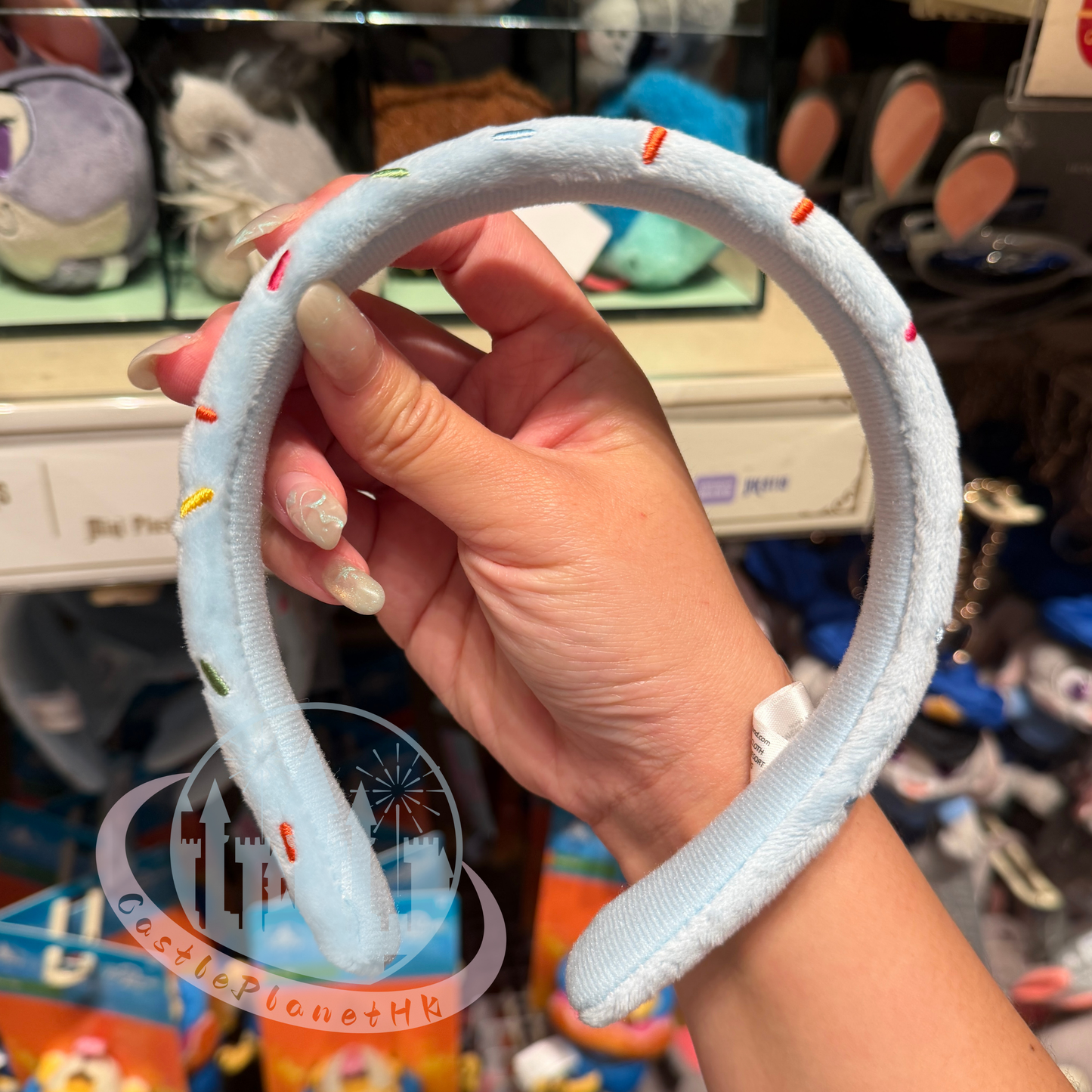"Pre-Order" HKDL - Blue Headband (Disney Personalized Headband) - Create Your Own Headband, Zootopia 2 Donut Worry BETTER ZOOGETHER