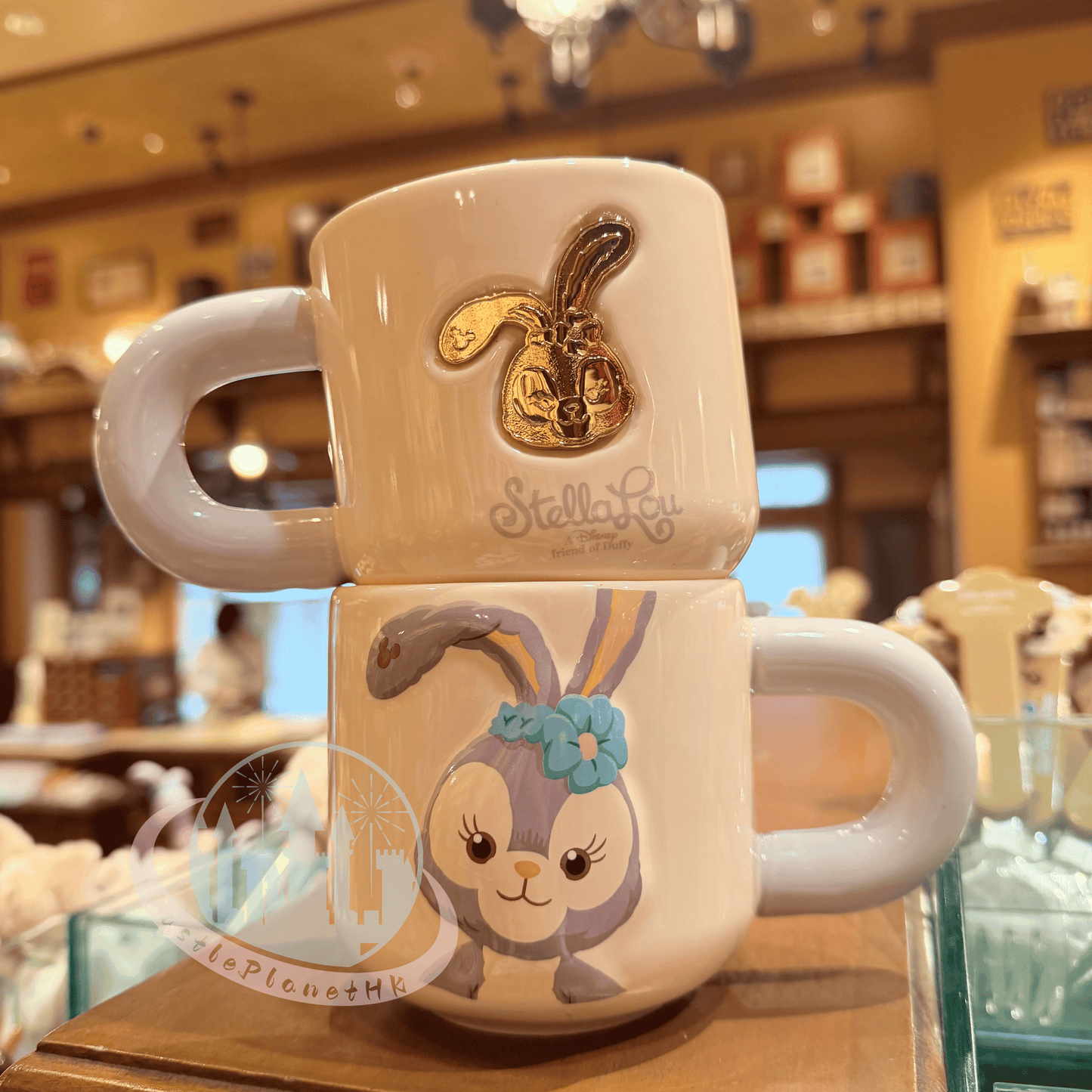 "Pre-Order" HKDL - StellaLou 3D Relief Icon Mug, Duffy and Friends 2026