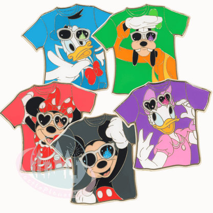 "Pre-Order" TDR - Mickey Pin Badge, Mickey & Friends with Sunglasses 2026