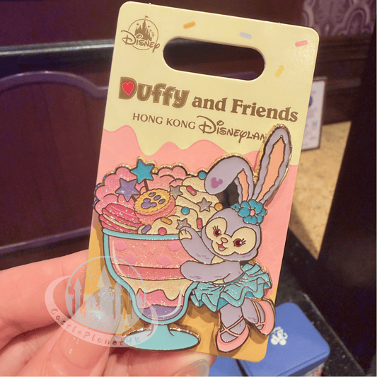 "Pre-Order" HKDL - StellaLou Dessert Parfait enamel pin, Duffy and Friends 2026