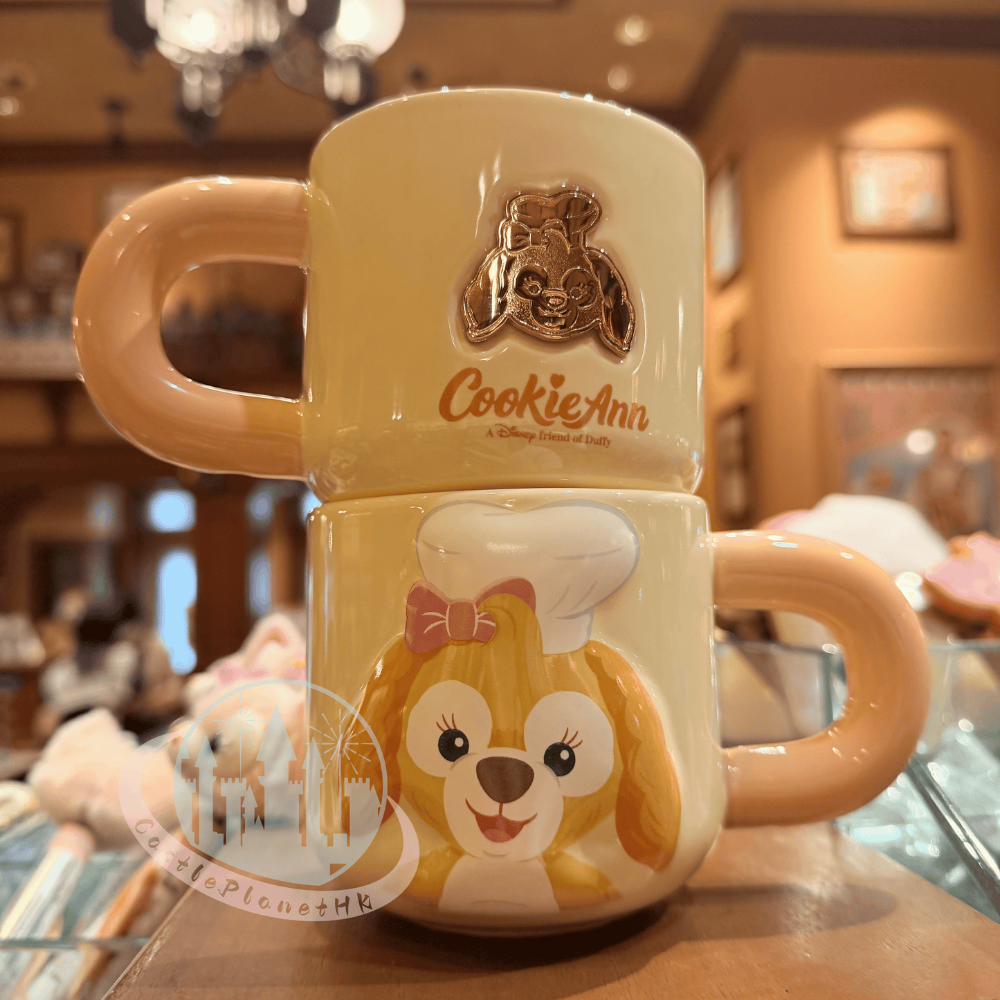 "Pre-Order" HKDL - CookieAnn 3D Relief Icon Mug, Duffy and Friends 2026