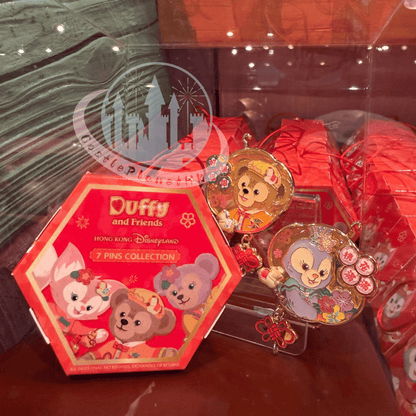 "Pre Order" HKDL - Duffy and Friends Mystery 2-Piece Pin Blind Pack (Chinese New Year 2026)