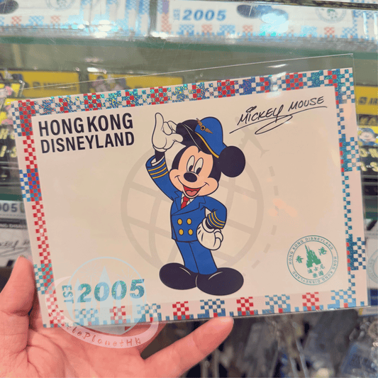 "Pre-Order" HKDL - Mickey Postcard, Captain Mickey Mouse 2026