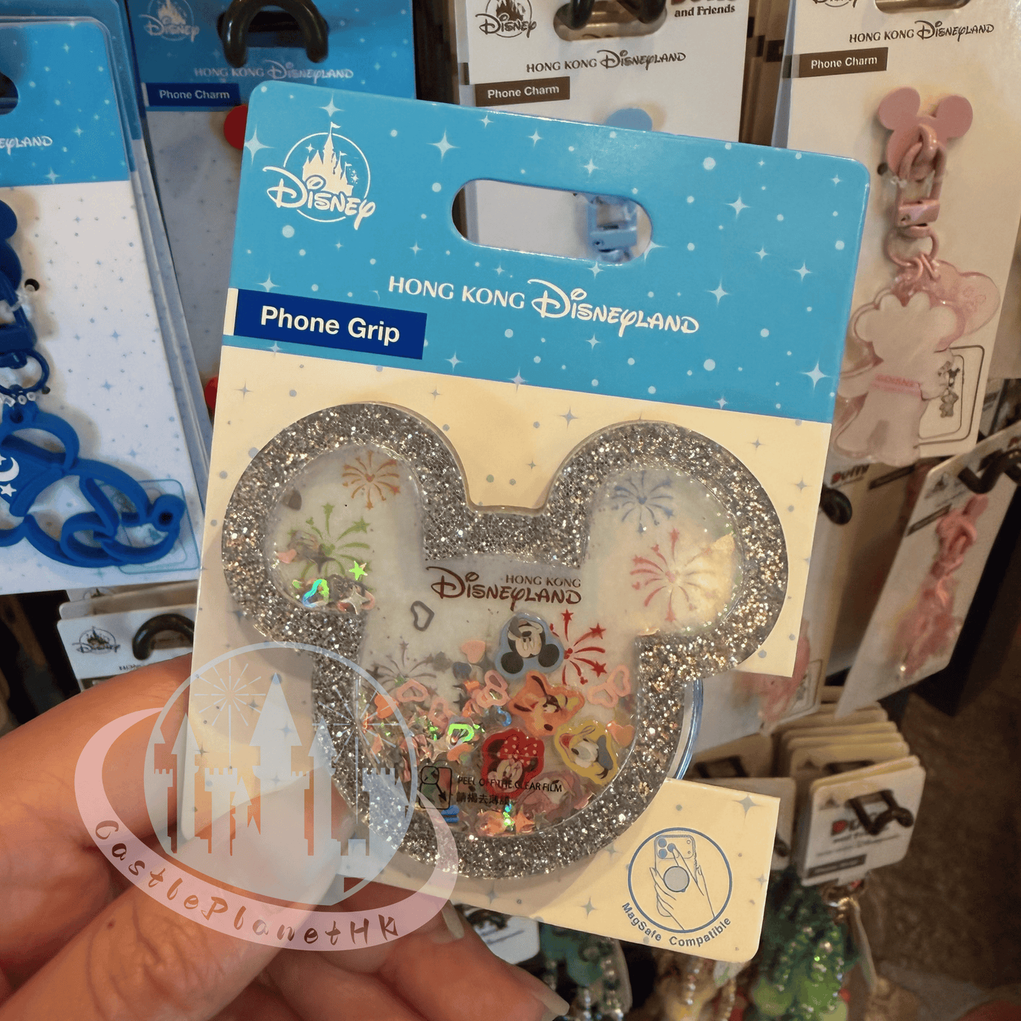 "Pre-Order" HKDL - Mickey & Friends Glittering Phone Grip