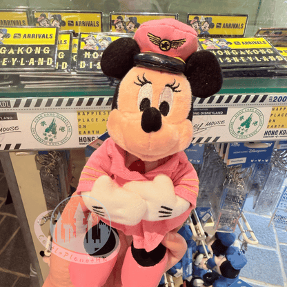 "Pre-Order" HKDL - Minnie Plush Keychain, Captain Mickey Mouse 2026