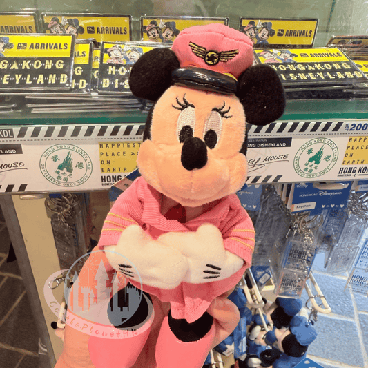 "Pre-Order" HKDL - Minnie Plush Keychain, Captain Mickey Mouse 2026