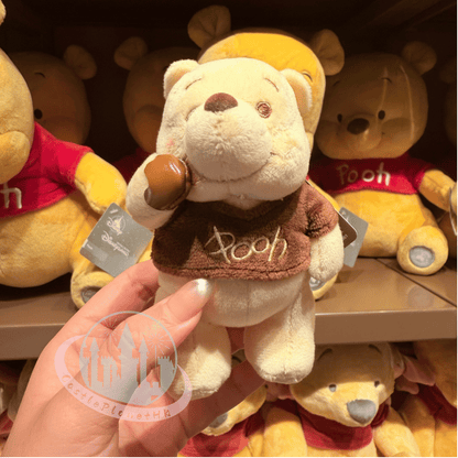 "Pre-Order" HKDL - Winnie the Pooh mini Plush Toy, GODIVA X Winnie the Pooh 2026 "Plush Only"