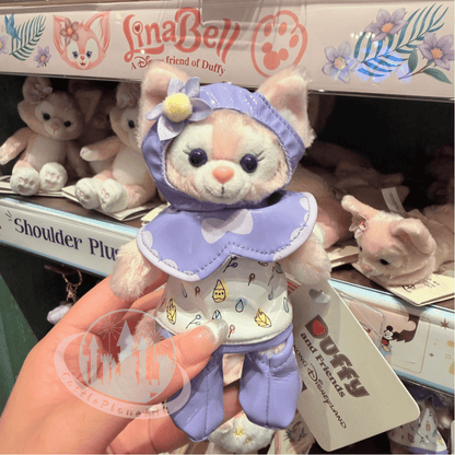 "Pre-Order" HKDL - LinaBell Plush Bag Charm, Duffy and Friends Raincoat