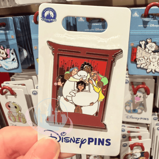 "Pre-Order" HKDL - Big Hero 6 Group Hug Pin