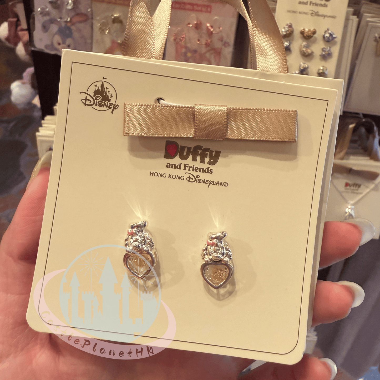 "Pre-order" HKDL - CookieAnn Earrings, Duffy and Friends