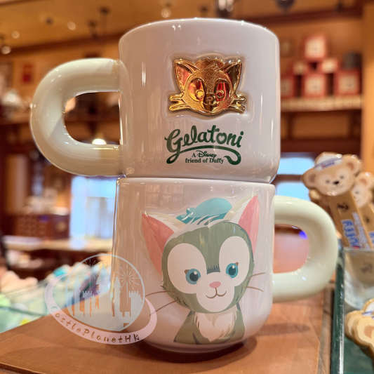 "Pre-Order" HKDL - Gelatoni 3D Relief Icon Mug, Duffy and Friends 2026