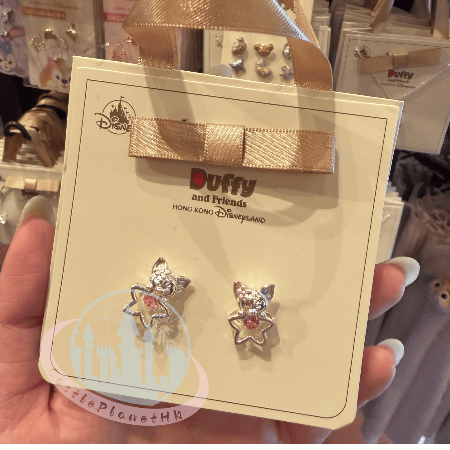 "Pre-order" HKDL - LinaBell Earrings, Duffy and Friends