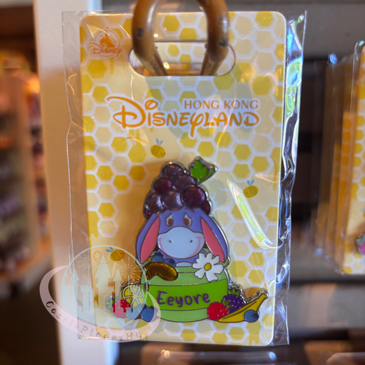 "Pre-Order" HKDL - Eeyore Pin, Honey Pot Fruits