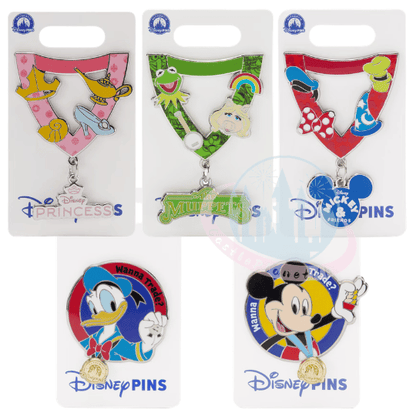 "Pre-Order" HKDL - Mickey Mouse and Friends Lanyard Pin