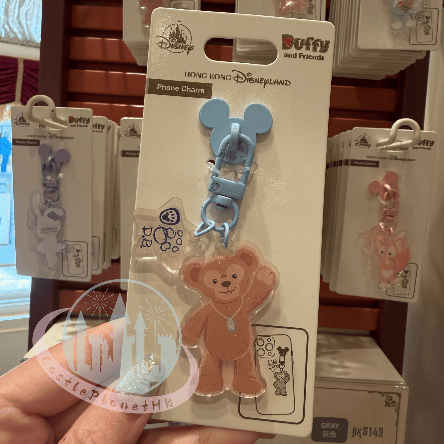 "Pre Order" HKDL - Duffy Phone Charm, Duffy and Friends