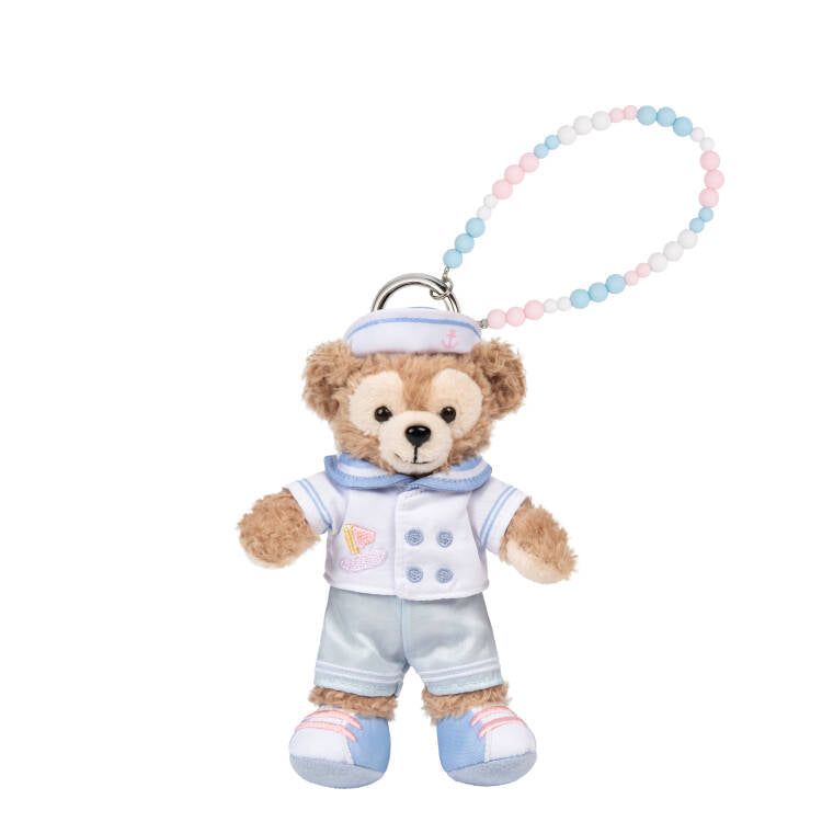 "Pre-Order" HKDL - Duffy Plush Bag Charm, Duffy and Friends “Springtime Voyage” 2026
