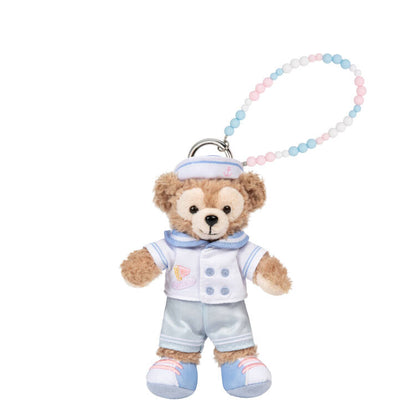 "Pre-Order" HKDL - Duffy Plush Bag Charm, Duffy and Friends “Springtime Voyage” 2026