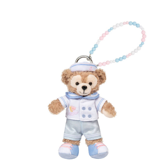 "Pre-Order" HKDL - Duffy Plush Bag Charm, Duffy and Friends “Springtime Voyage” 2026
