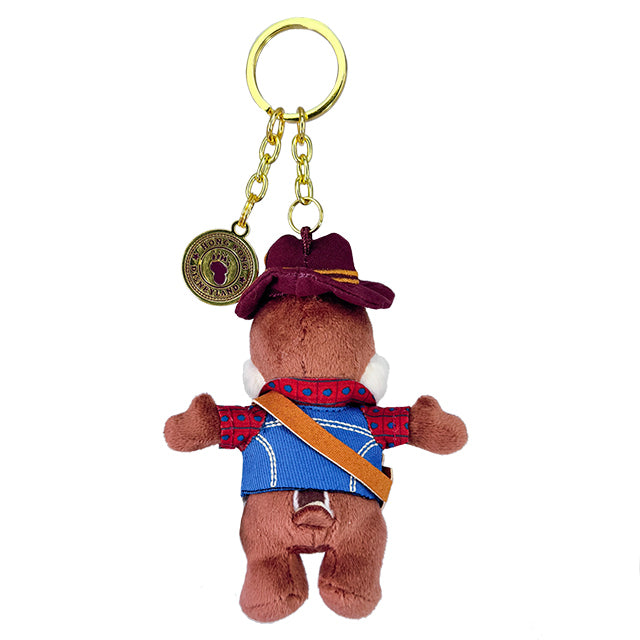"Pre-Order" HKDL - Chip Plush Bag Charm, Chip ’n’ Dale Grizzly Gulch 2026