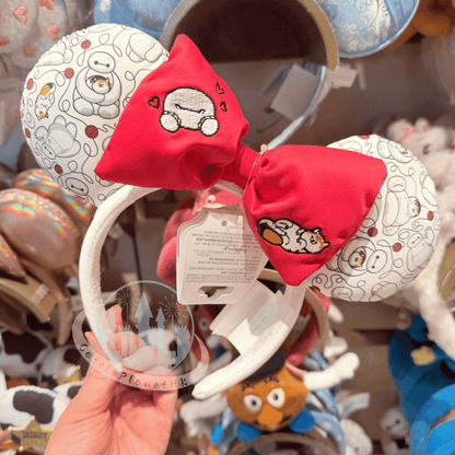 "Pre-Order" HKDL - Baymax and Mochi Ear Headband for Adults, Big Hero 6 2026