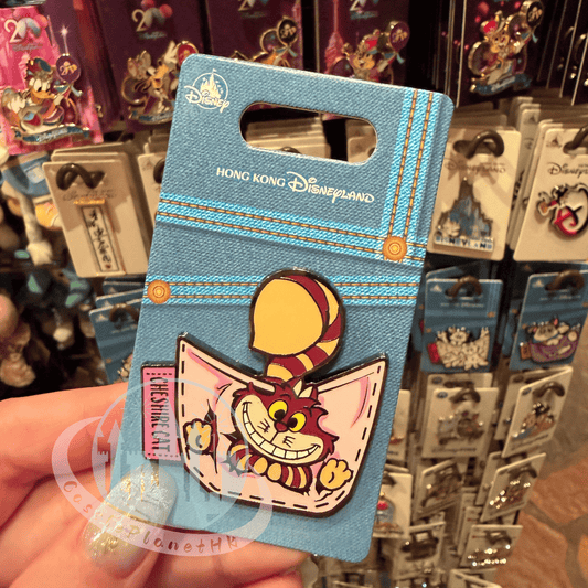 "Pre-Order" HKDL - Cheshire Cat Pin, Jean Pocket