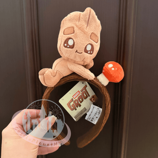 HKDL - Root plush Headband, Marvel【Ready Stock】